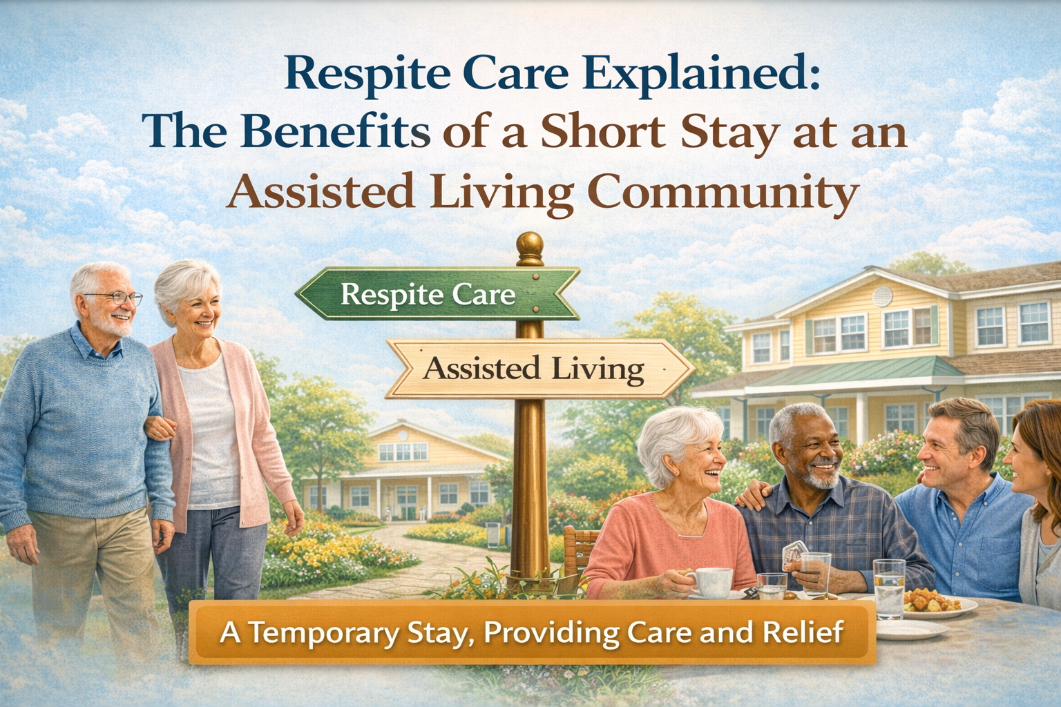 Respite Care Explained: The Benefits of a Short Stay at an Assisted Living Community