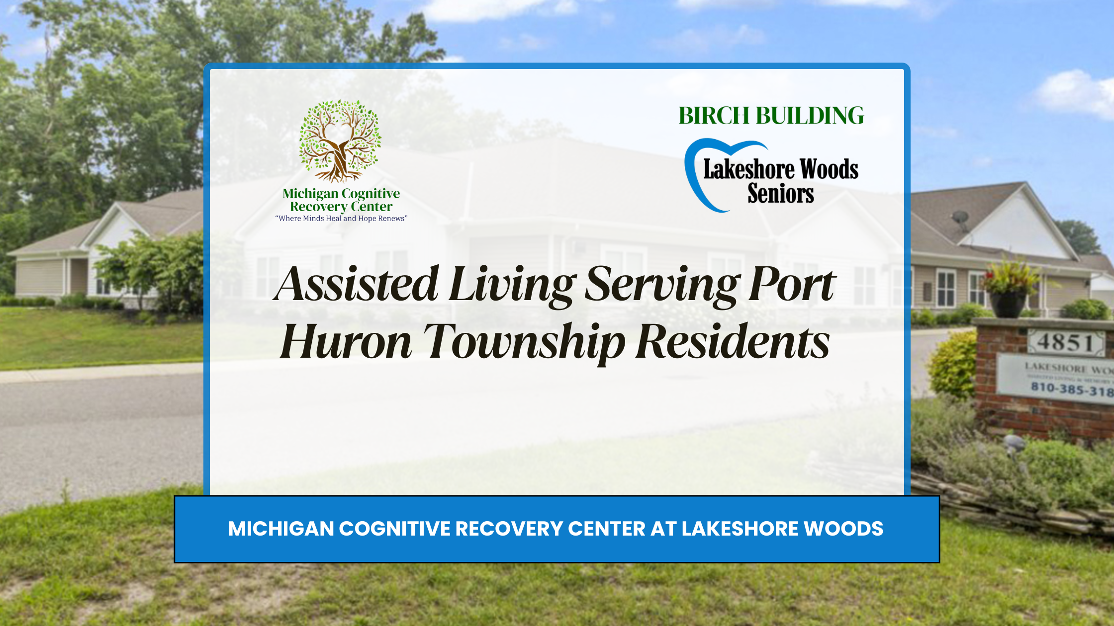 assisted living Port Huron Township