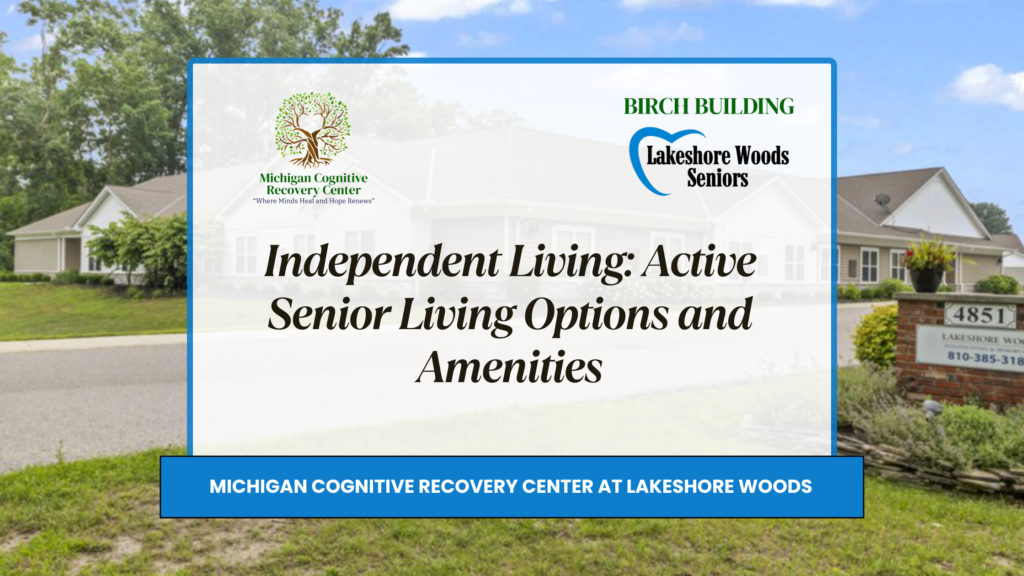 Independent living for seniors