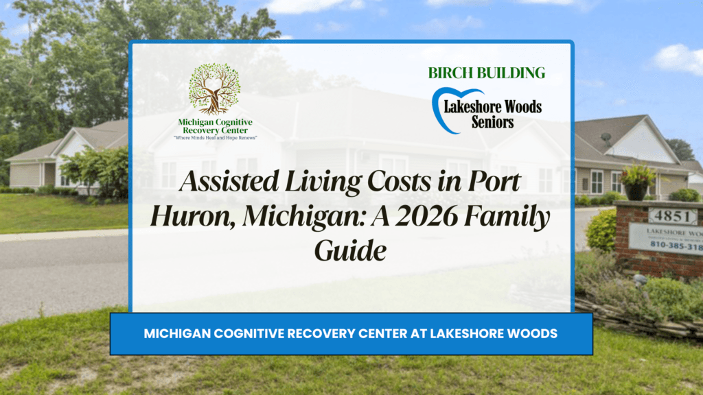 Lakeshore Woods assisted living community in Fort Gratiot near Port Huron Michigan